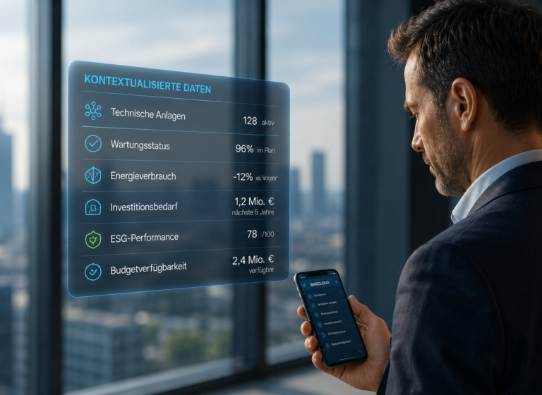 Asset Manager nutzt BAScloud App